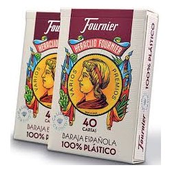 Fournier Baraja Española Plástico 40 Cartas Casino