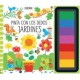 JARDINES : PINTA CON LOS DEDOS