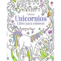 Unicornios . Libro para colorear.Usborne