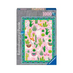 Puzzle de  Ravensburger de 1000 piezas Dulce Alpaca