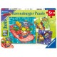 Puzzle Ravensburger de 3x49 piezas. Super Zings: Rivals of Kaboom