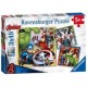 Puzzle Ravensburger de 3x49 piezas. Marvel: Los poderosos Avengers