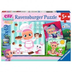 Puzzle Ravensburger de 3x49 piezas. Cry Babies: Coney, Gigi y Lala
