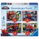 Puzzle Ravensburger progresivo. Ultimate Spider-man