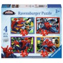 Puzzle Ravensburger progresivo. Ultimate Spider-man