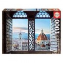 Puzzle Educa 1000 piezas Vistas de Florencia