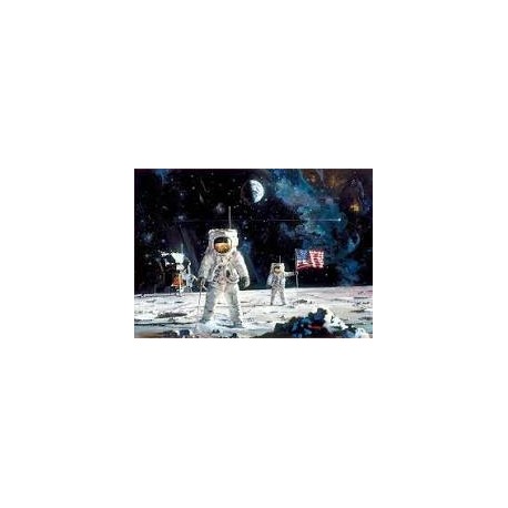 Puzzle Educa 1000 piezas. Hombre en la luna