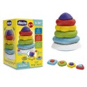 chicco niño.4 anillos con formas y superficies diferentes.