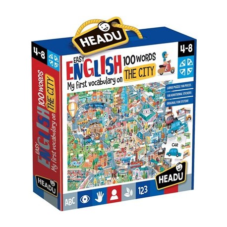 EASY ENGLISH 100 WORDS CITY HEADU