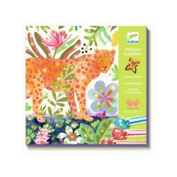 Cuadros purpurina Trópico