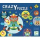 Djeco Crazy puzzle barba zules