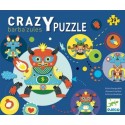 Djeco Crazy puzzle barba zules