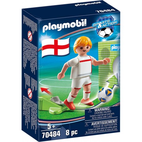 Playmobil 70484 Jugador futbol inglaterra