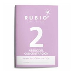 RUBIO ENTRENA TU MENTE 2: ATENCION. CONCENTRACION (ESTIMULACION COGNITIVA) VV.AA.