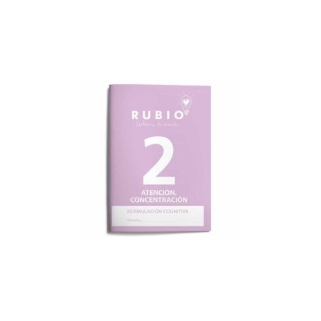 RUBIO ENTRENA TU MENTE 2: ATENCION. CONCENTRACION (ESTIMULACION COGNITIVA) VV.AA.