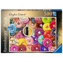 Puzzle de  Ravensburger Donuts de Colores de 500 Piezas