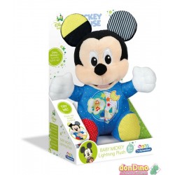 Peluche Baby Mickey Disney Luz Y Sonido