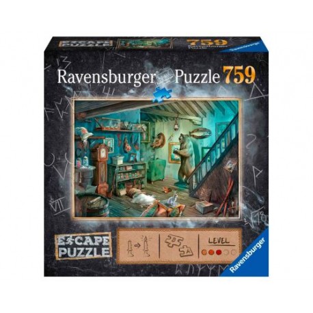 Puzzle Escape Ravensburger En la Cámara de los Horrores de 759 P