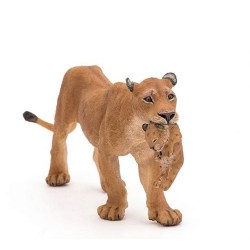 FIGURA LEONA CON CACHORRO