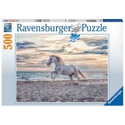 Puzzle Ravensburger de 500 Piezas Caballo Blanco