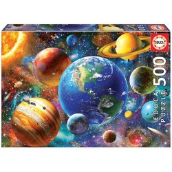 Puzzle de  Educa  500 piezas Sistema Solar