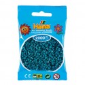 Hama beads Midi azul petróleo Mil piezas