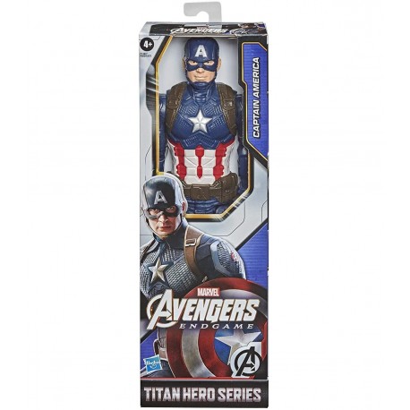 Muñeco articulado Capitán América. Titan Hero Series