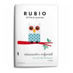 RUBIO. LOS ANIMALES DEL BOSQUE. EDUCACION INFANTIL 1