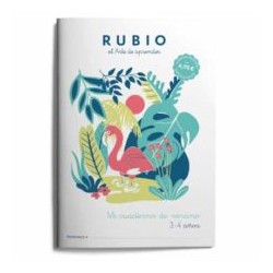 MI CUADERNO DE VERANO RUBIO. 3-4 AÑOS.