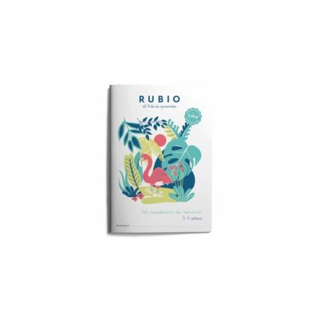 MI CUADERNO DE VERANO RUBIO. 3-4 AÑOS.