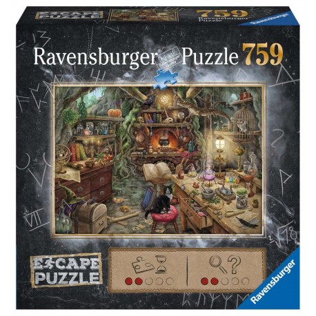 Puzzle Escape de  Ravensburger La cocina de la bruja de 759 Piezas