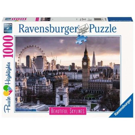 Puzzle Ravensburger de 1000 piezas. Londres