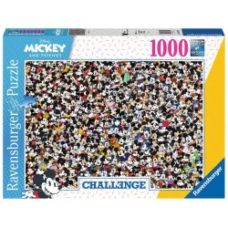 PUZZLE de Ravensburger 1000 PZAS CHALLENGE MICKEY