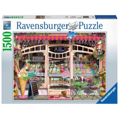 Puzzle de Ravensburger 1500 piezas . Heladeria