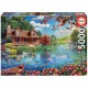 PUZZLE  DE EDUCA CASITA EN EL LAGO 5000PZ