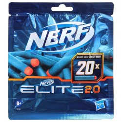 NERF PACK 20 DARDOS ELITE 20