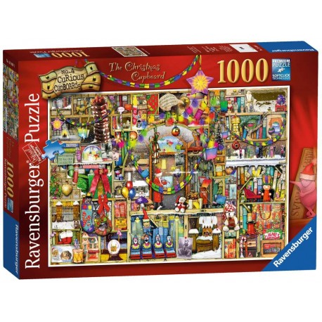 Puzzle Ravensburger de 1000 piezas The Christmas Cupboard