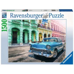 Puzzle Ravensburger de 1500 piezas Auto cubano