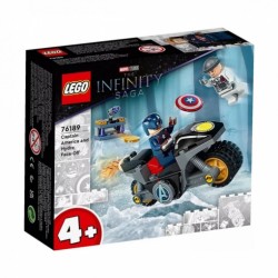 76189 Vengadores Capitán América E Hydra Se Enfrentan Infinity Saga Lego® Marvel Super Heroes 4 + ™
