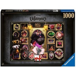 Puzzle Ravensburger Villanos Disney: Ratigan de 1000 Piezas