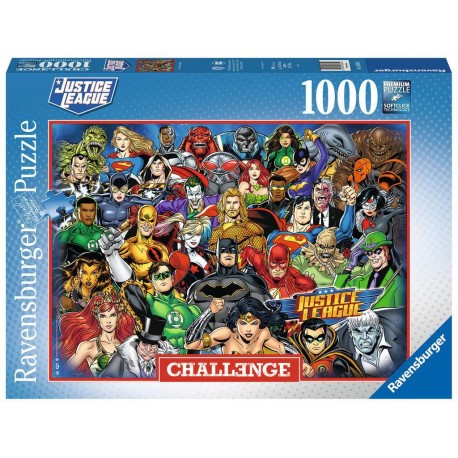Puzzle Ravensburger  de 1000 Piezas DC Comics Challenge