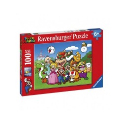Puzzle Ravensburger  XXL de 100 Piezas Super Mario Kids