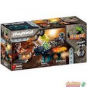Playmobil Dino Rise Triceratops: Disturbios por las Piedras Legendarias - 70627