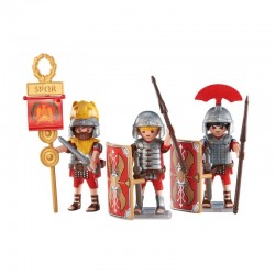 Playmobil Tres soldados romanos 6490