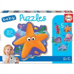 Puzzle Baby Animales Del Mar