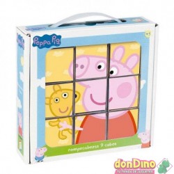 Puzzle de cubo Pepa Pig 
