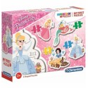 PUZZLE DE PRINCESAS DISNEY 3 6 9 12