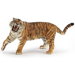 Tigre rugiendo
