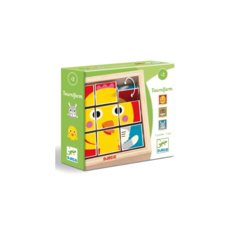 ROMPECABEZAS TOURNIFARM. DJECO