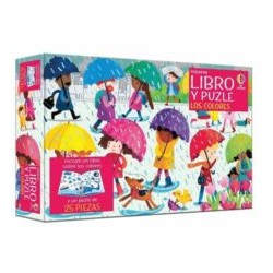 Libro puzzle Los colores